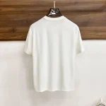 Givenchy White Logo-Flocked T-Shirt
